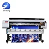 High quality 1.8m large format eco solvent banner plotter printer Outdoor flatbed printer