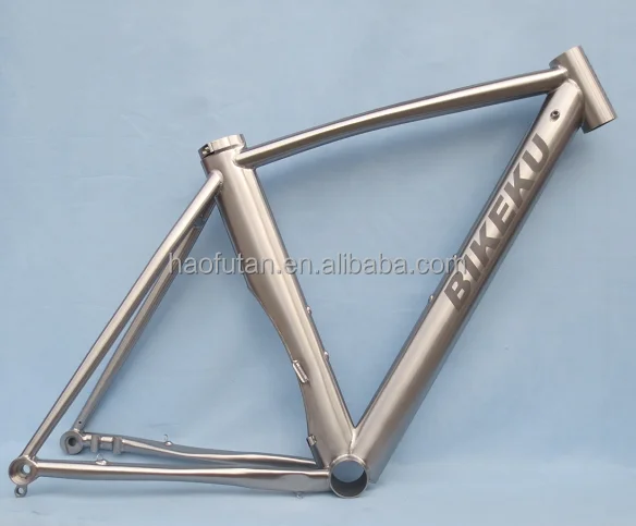 

Top sales titanium Aero road bike frame braze on xtr m9000 front deraillieurs with perfect welding technology