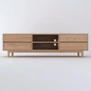 oak Tv stand wood Tv console table wall tv unit living room furniture