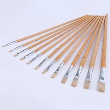 High Quality 100% Natural Bristle Painting Brush - Buy Bristle Painting