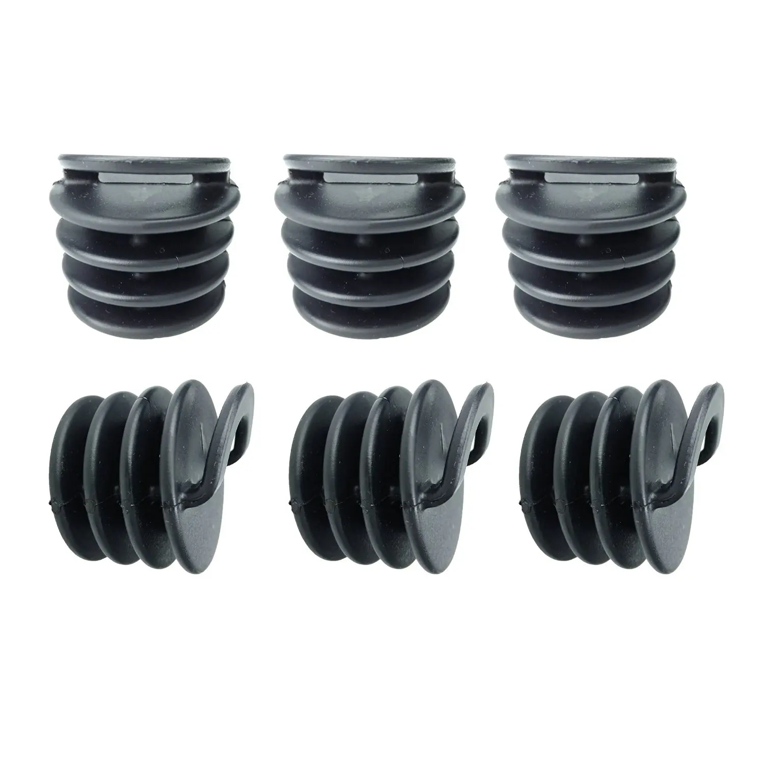 2Pcs Kayak Canoes Marine Boat Scupper Stopper Plugs Bungs Drain Holes