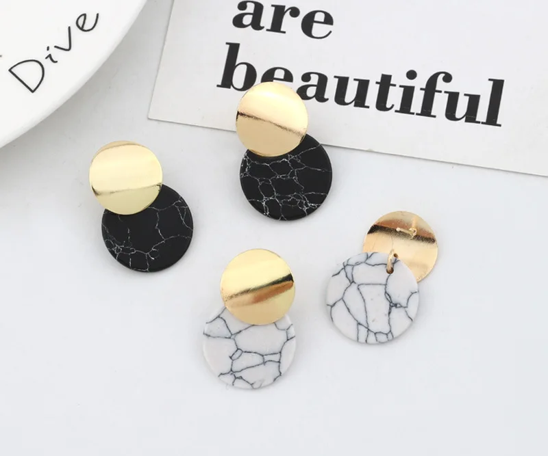 

Fashion new simple earrings fashion turquoise earrings