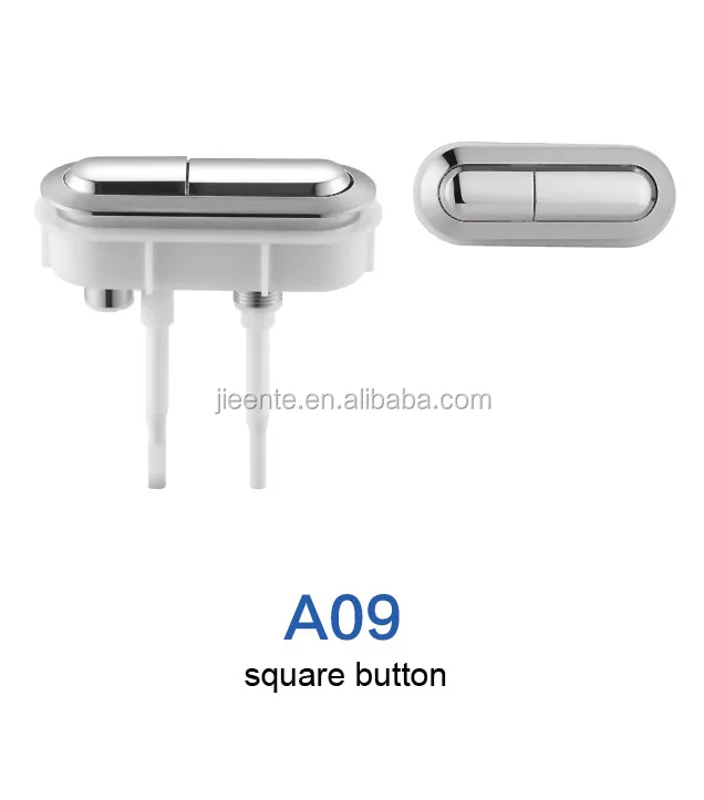 
JNT-09 square buttons toilet tank fittings double-control 