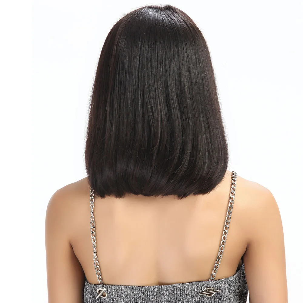 Joedir Short Bob Wig Remy Lace Front Human Hair Wigs For Black