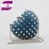 EV78050 Wholesale china women stylish clutch evening bag with studs cute summer handbags