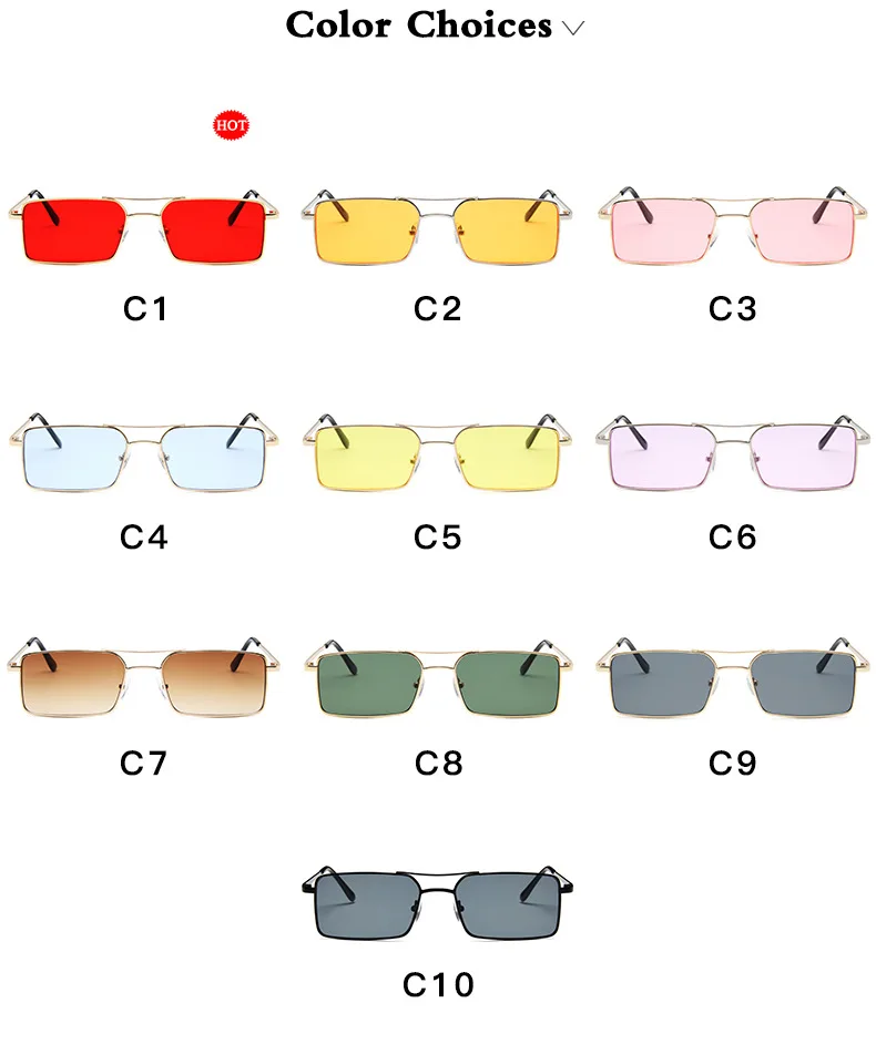 Gafas De Sol Rectangulares Y Delgadas Para Mujer,Anteojos De Sol  Pequeños,De Diseño Vintage,A La Moda - Buy Rectángulo De Gafas De Sol,De  Moda Pequeño Rectángulo Estrecho Gafas De Sol,Retro Popular Rectángulo Gafas