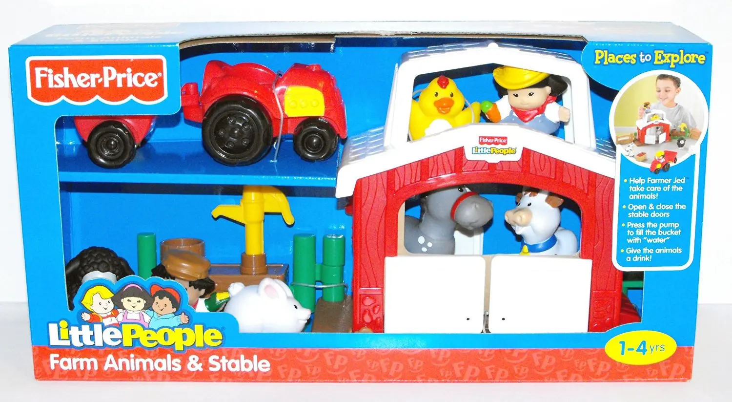 fisher price little people stable