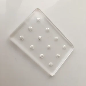 Hot selling 12 holes Acrylic glue tray for eyelash extension glue holder 2