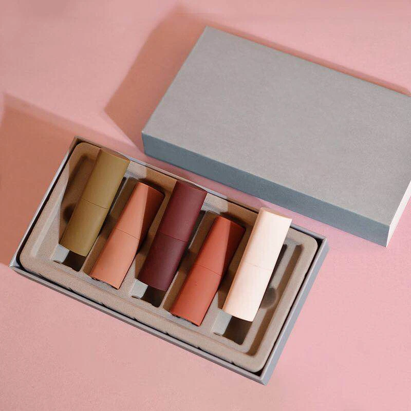 

makeup private label custom matte fashion liquid lipstick set Velvety Matte Lipstick