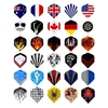 Custom Dart Flights Durable PET and Laser Flights for Darts, Perfect Accessories Equipment Supplies for Dart Games TD-A003