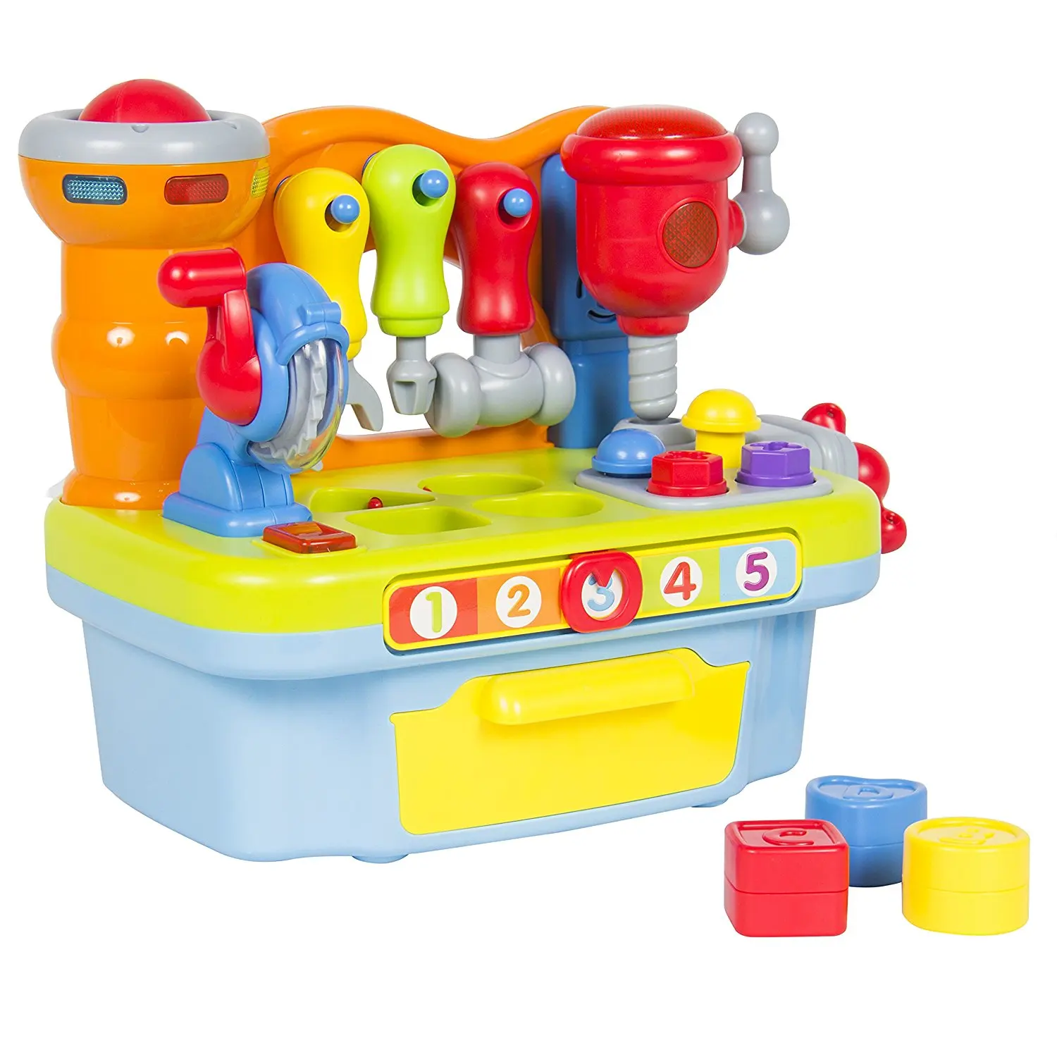 Buy Kadiwow Kids Musical Learning Tool Workbench Toy With Tools