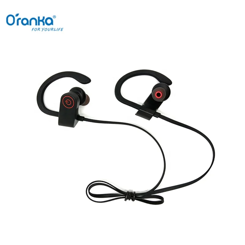 Rambotech auricular bluetooth headset stereo sport with earhook for gaming headphones wireless with IPX7 W/P for phone