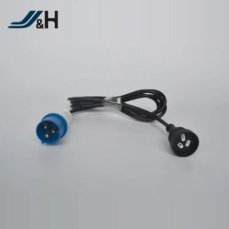 H05vvf Pvc Camping Cable Extension Leads With Ce 16a Plug,Australian Moulded Socket Buy