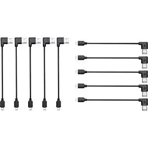 Kensington Charge & Sync Cable, Usb To Lightning . 10 Pack . Lightning/Usb For Ipad, Tablet Pc . 6.50" . 10 Pack . 1 X Lightning Male Proprietary Connector . 1 X Type A Male Usb . Black "Product Type: Hardware Connectivity/Connector Cables"