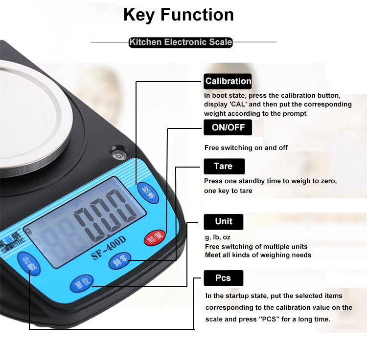 Electronic Compact Big Display Weighing Pan Jewelry Laboratory Paper Weight Bench Scale Sf400d Buy Laboratory Scale Sf 400a C Jiangsu Laboratory Scales 500g Weighing Balance Function Balance Lab Electronics Household Appliances Bench