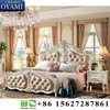 Antique Royal European Style Solid Wood 5PCS Bedroom Furniture, Classic Bedroom Set