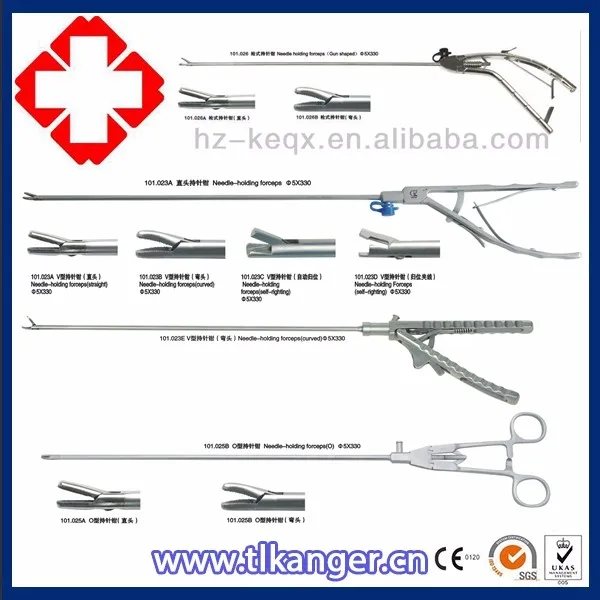 Medical Supplies Needle Holding Forceps Reusable Needle Holderlaporoscopic Surgical Needle