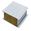 Rock wool purification composite color steel fire board