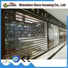 Shops display automatic commercial pvc roll up shutters