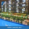 House architectural site model , professional scale model builders