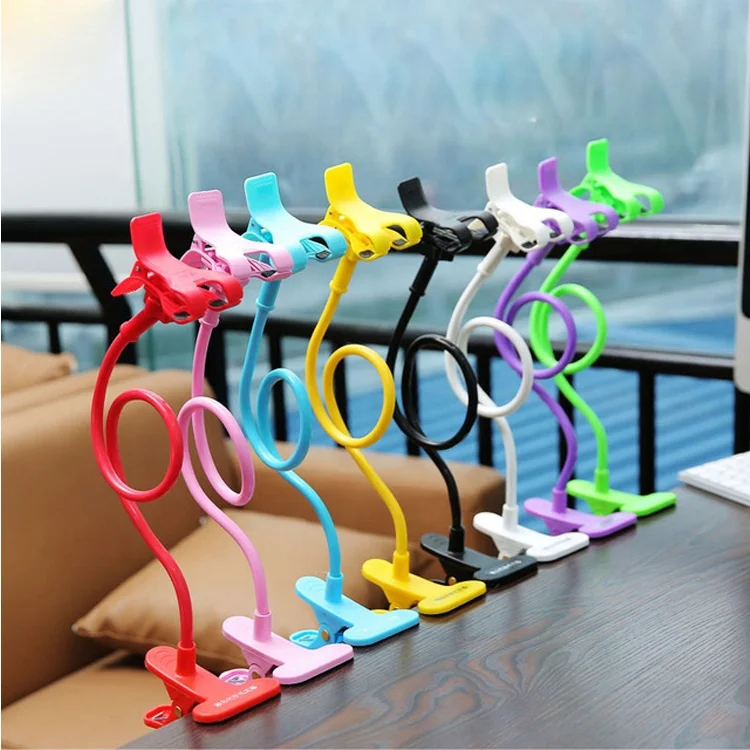 

Universal flexible Arm Lazy Phone Holder Bed Gooseneck Cellphone Stand Desk Stents Table Clip Bracket