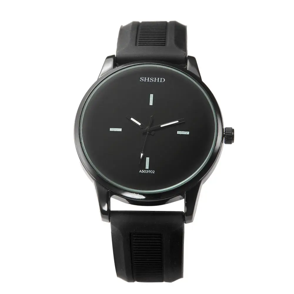 Foreign trade hot watches fashion SHSHD silicone men's and women's watches wholesale spot