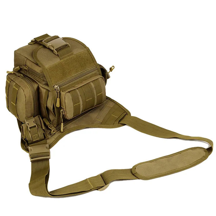 High Quality Men's Crossbody Bag Durable Nylon Material Vintage Style