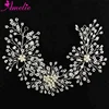 Bridal Gown Hair Accessories Headbands Floating Pearl Bead Cluster Lush Bridal Hair Side Vine Wedding Baby Shower Headpiece