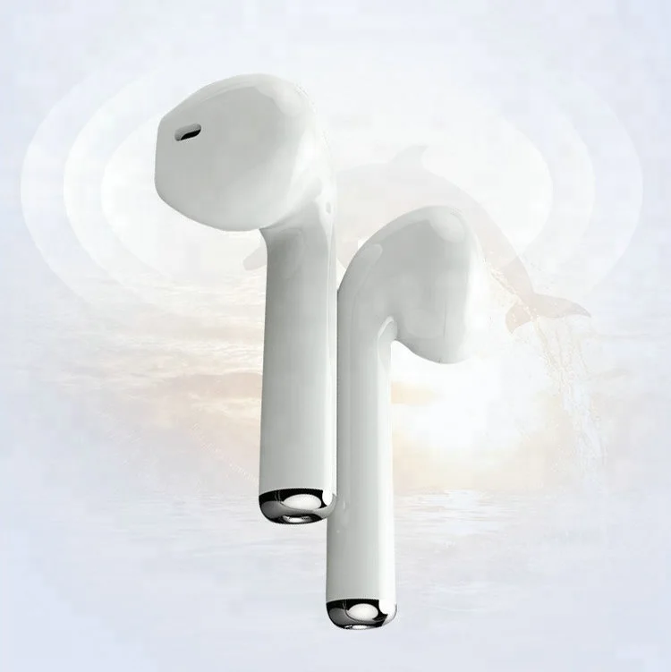 

Twins i8 blue tooth wireless earphone with charging case, White;black;other colors