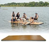 2019 Wholesale Customized Size Drop Stitch Bamboo Inflatable Water Floating Platform