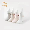 baby cute bear girls tube thin net combed cotton socks