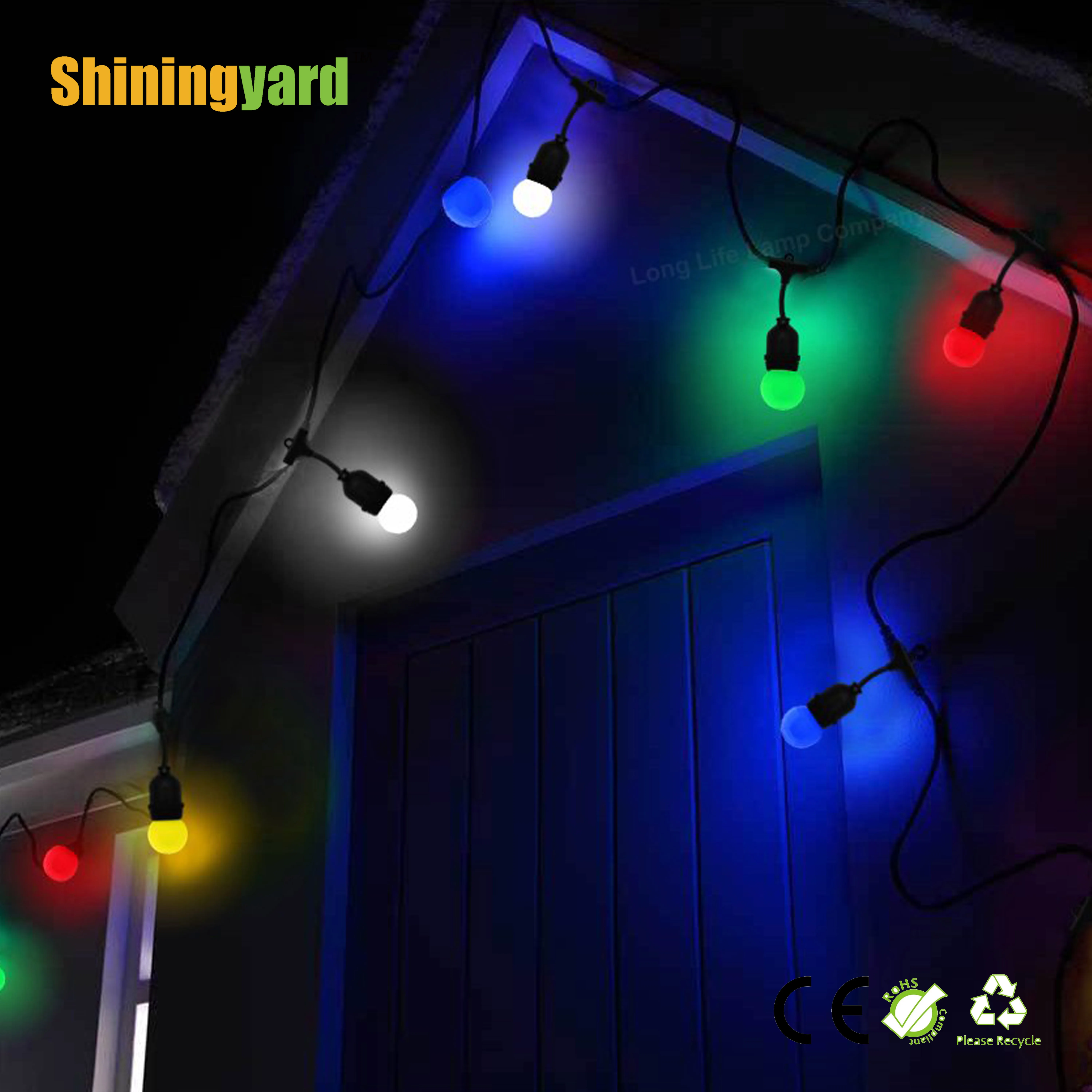 
Outdoor Pendant Vintage Edison String Solar Edison Lights 