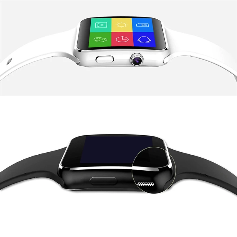 

Good Quality Smart Watch X6 with SIM Slot Camera Smartwatch X6 for all Mobile Phone