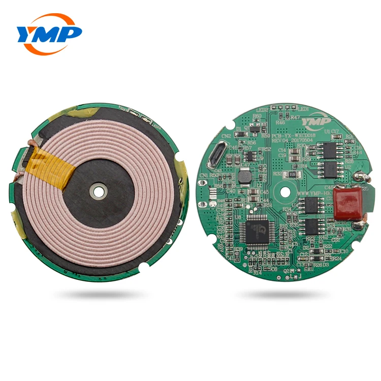 Factory Custom 3 Coil Wireless Charger Board Qi Wireless Charger Pcb