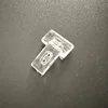 new design 2 hole sewing rectangle transparent plastic acrylic button