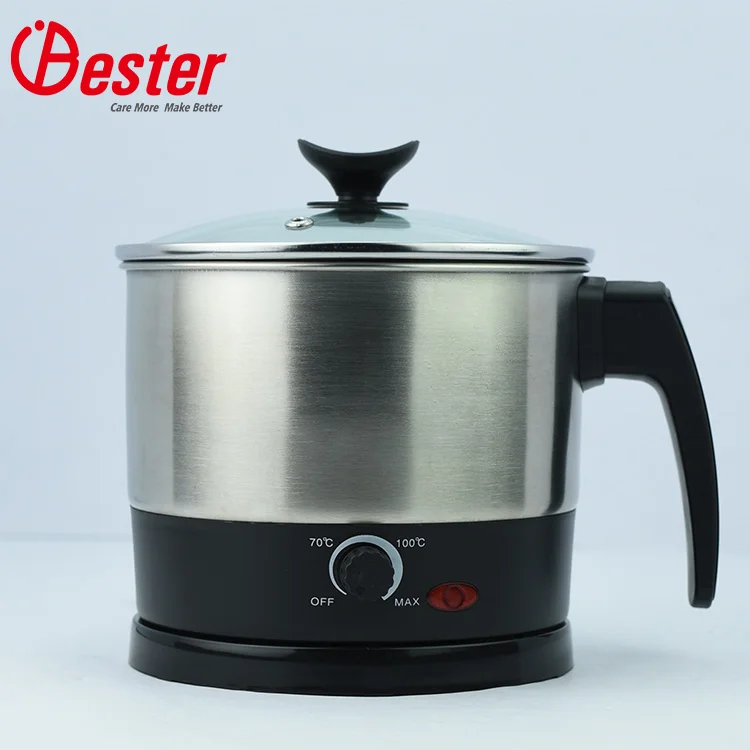 Temperature Adjustable Stainless Steel Multifunction Electric Noodle