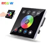 DC12V-24V wall mounted single color/CT/RGB led Touch Panel Controller glass dimmer switch for LED Strip light