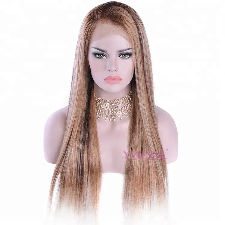 

Yvonne Virgin Glueless Brazilian Human Hair Extension Lace Wig