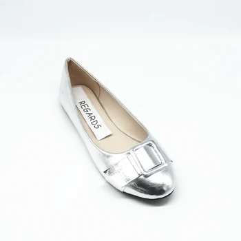 silver mirror shoes