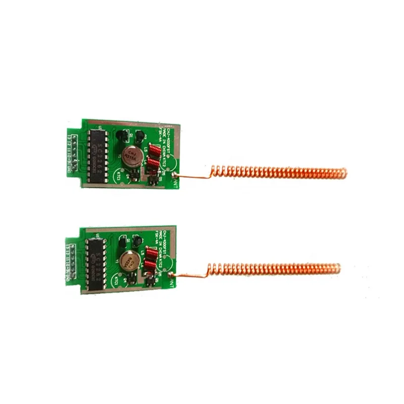 Taidacent Dc9v 4000m Pt2262 Rf Audio Transmitter Module 315mhz 433mhz