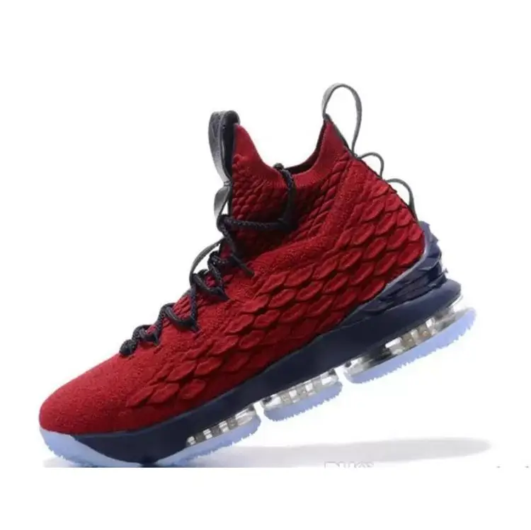 red lebron 15s