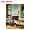 Customized Simple European king size upholstered headboard for round bed