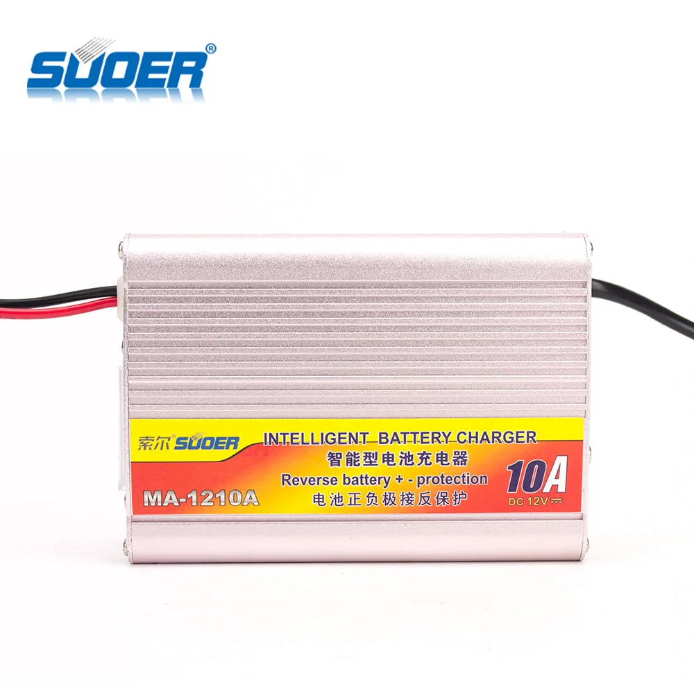 

Suoer Manufacture auto battery charger 10A 12V Car Battery Charger