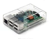 Factory Supply ABS plastic white black clear raspberry pi 3 model B case