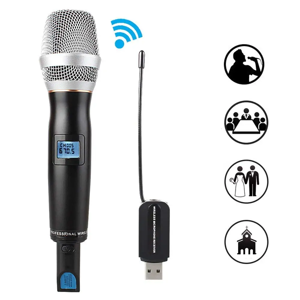 New Released With Usb Handheld Dynamic Wireless Microphone Buy