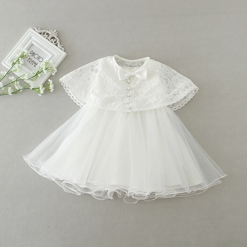

princess baby gown, christening gown, lace baptism dress