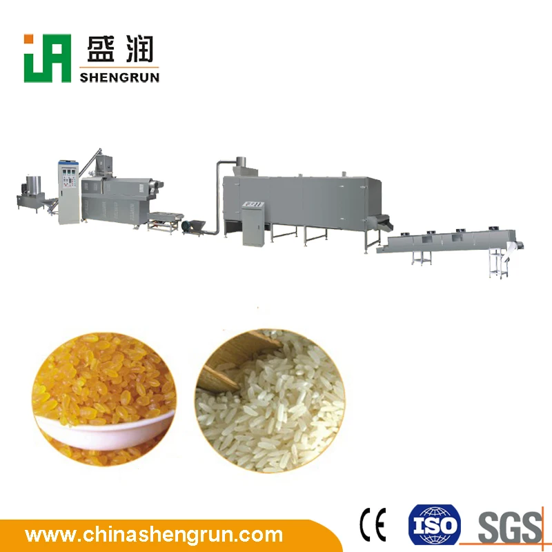 Artificial rice nutritional rice production line