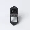 Double fuse holder IEC socket use for medical apparatus,body building apparatus,beauty apparatus instruments