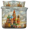 Beautiful Russian St Basils Cathedral 3d Bedding Set