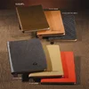 A4 A5 PU leather notebook with card holder and ring binder